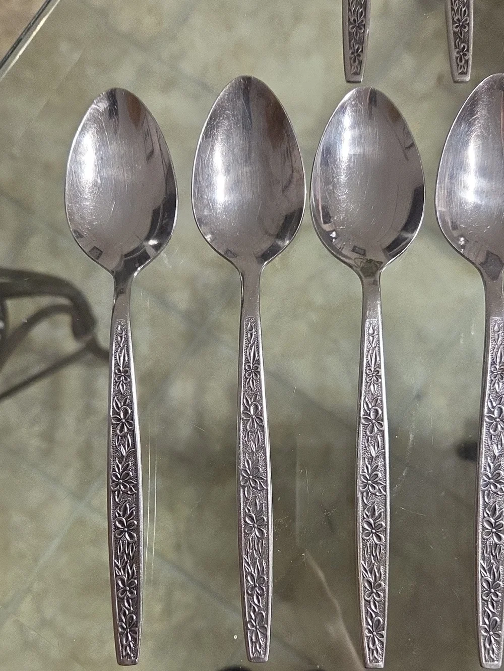 Vintage Rogers La Spana by Stanley Roberts 18 Piece Stainless Flatware Set